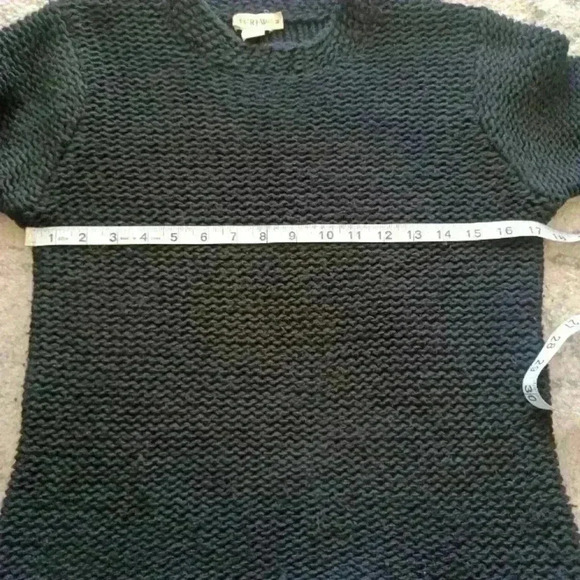 J.Crew Women's Black Wool Blend Knit Sweater M - Picture 9 of 11